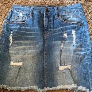 Jean skirt